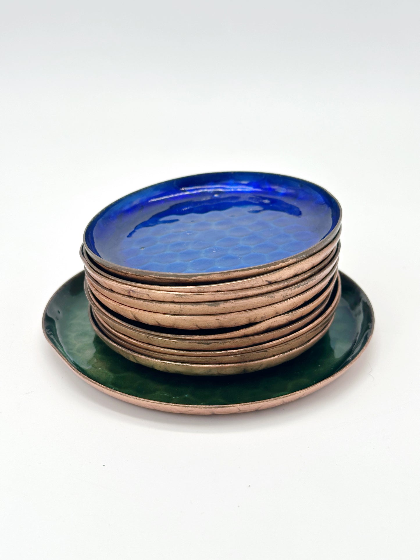 Untersetzer-Set aus Emaille