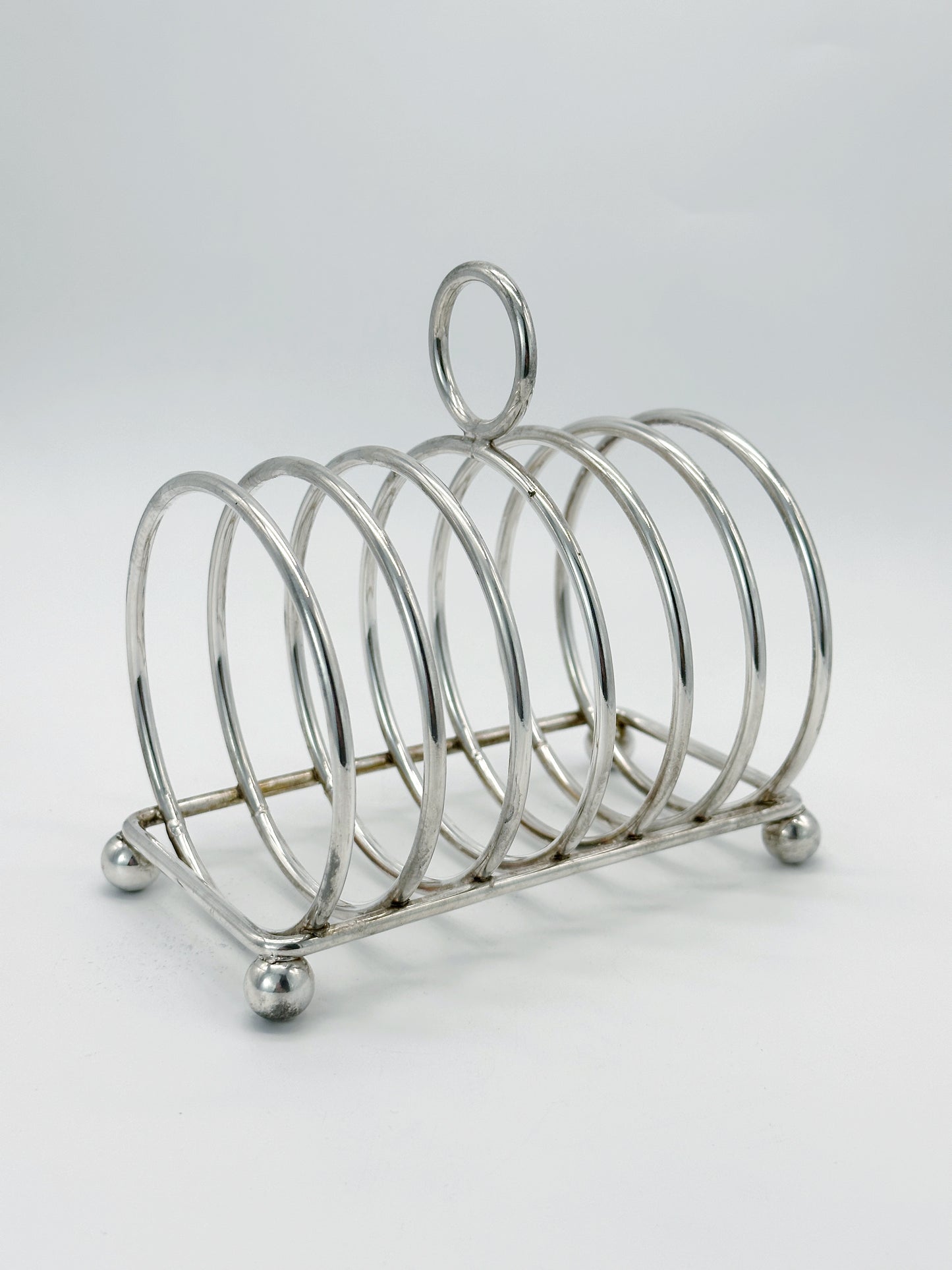 Vintage Toastständer Versilbert