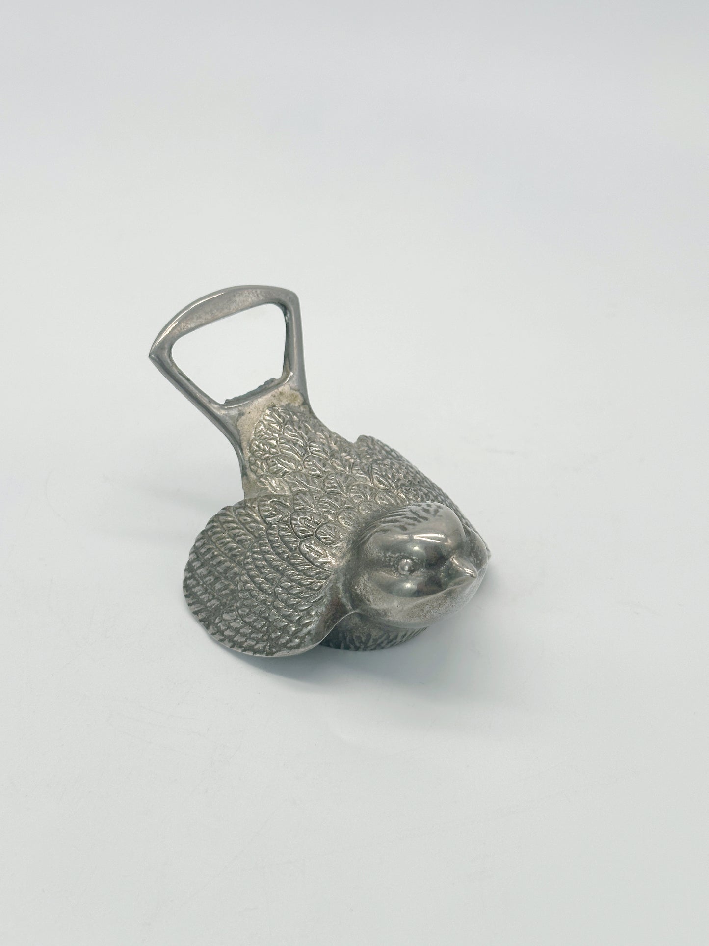 Vintage Flaschenöffner & Stopfen Vogelmotiv