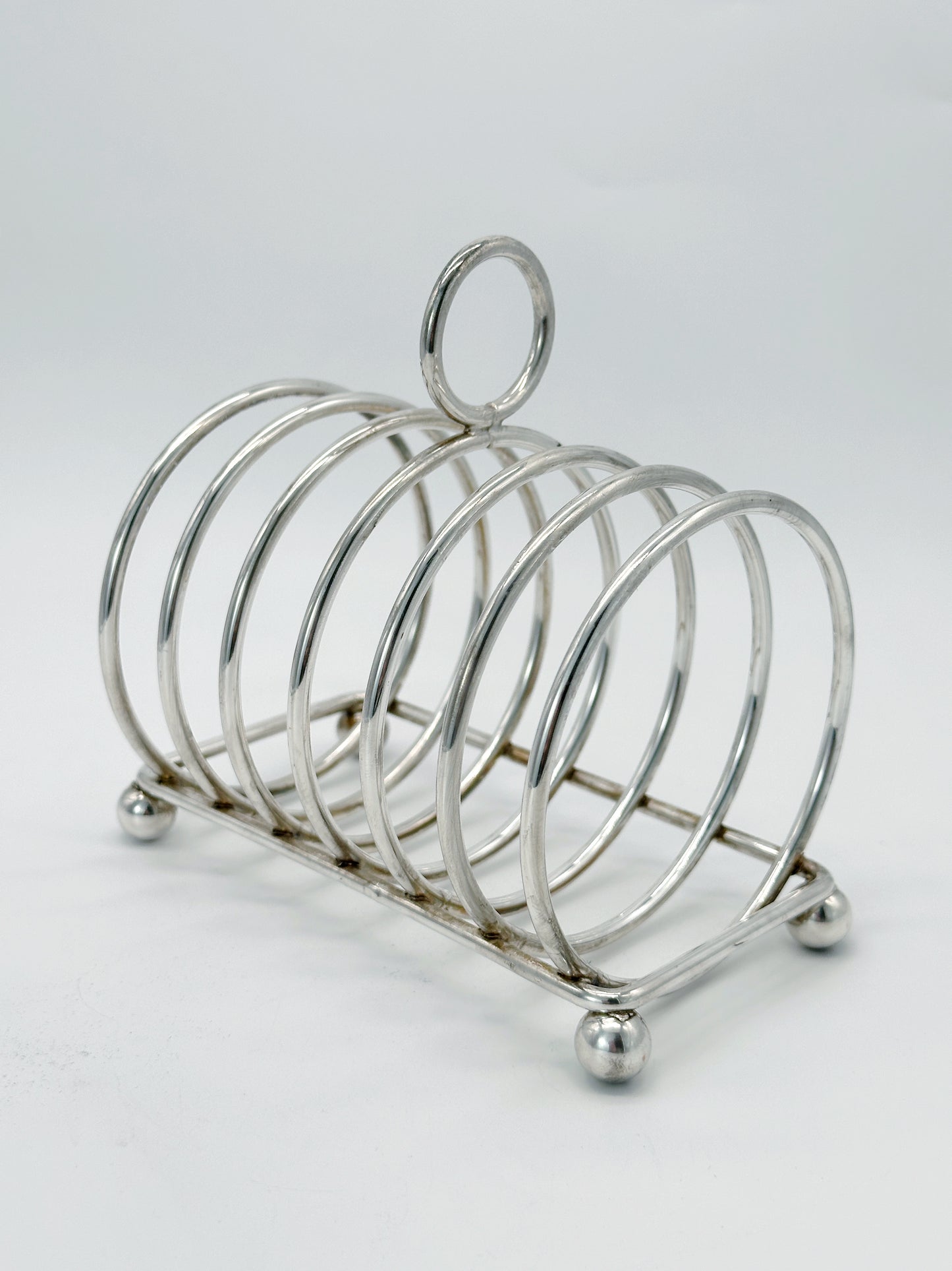 Vintage Toastständer Versilbert