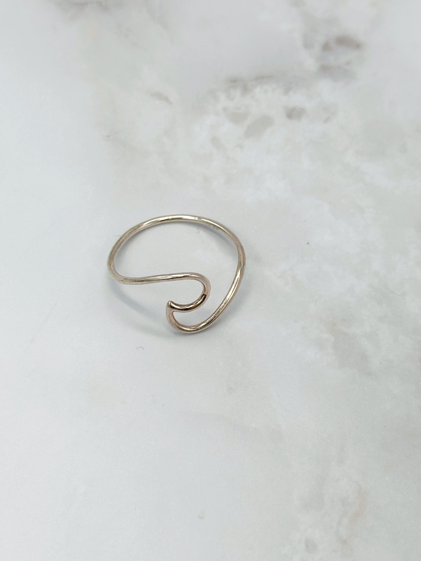 Zarte Ringe Silber Roségold