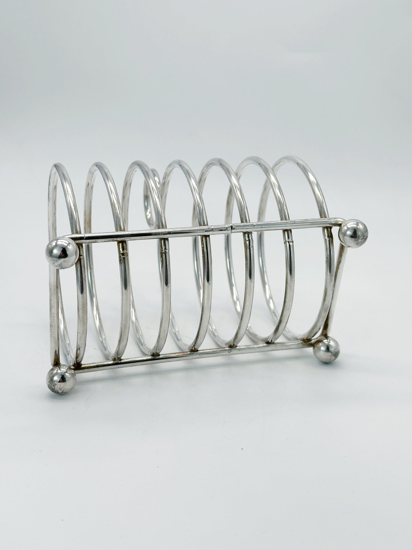 Vintage Toastständer Versilbert