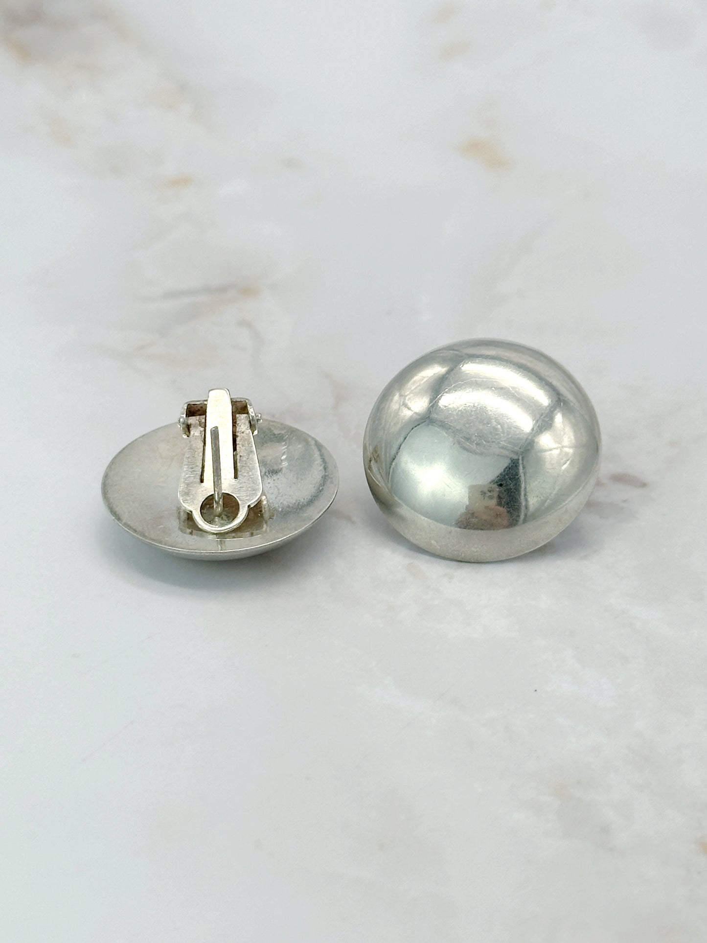 Vintage Steckerclips aus Silber