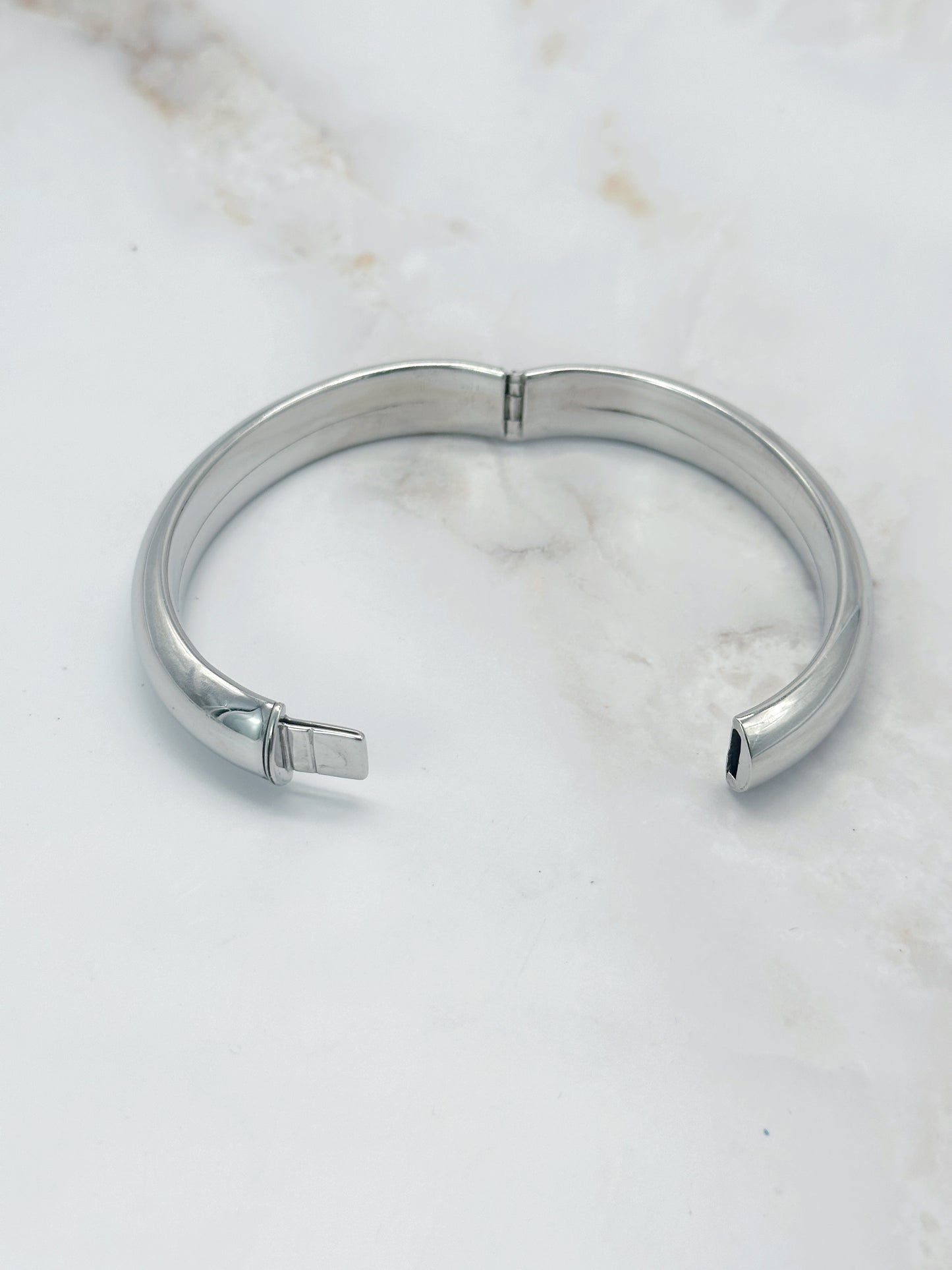 Klappbarer Armreif aus 925 Sterling Silber