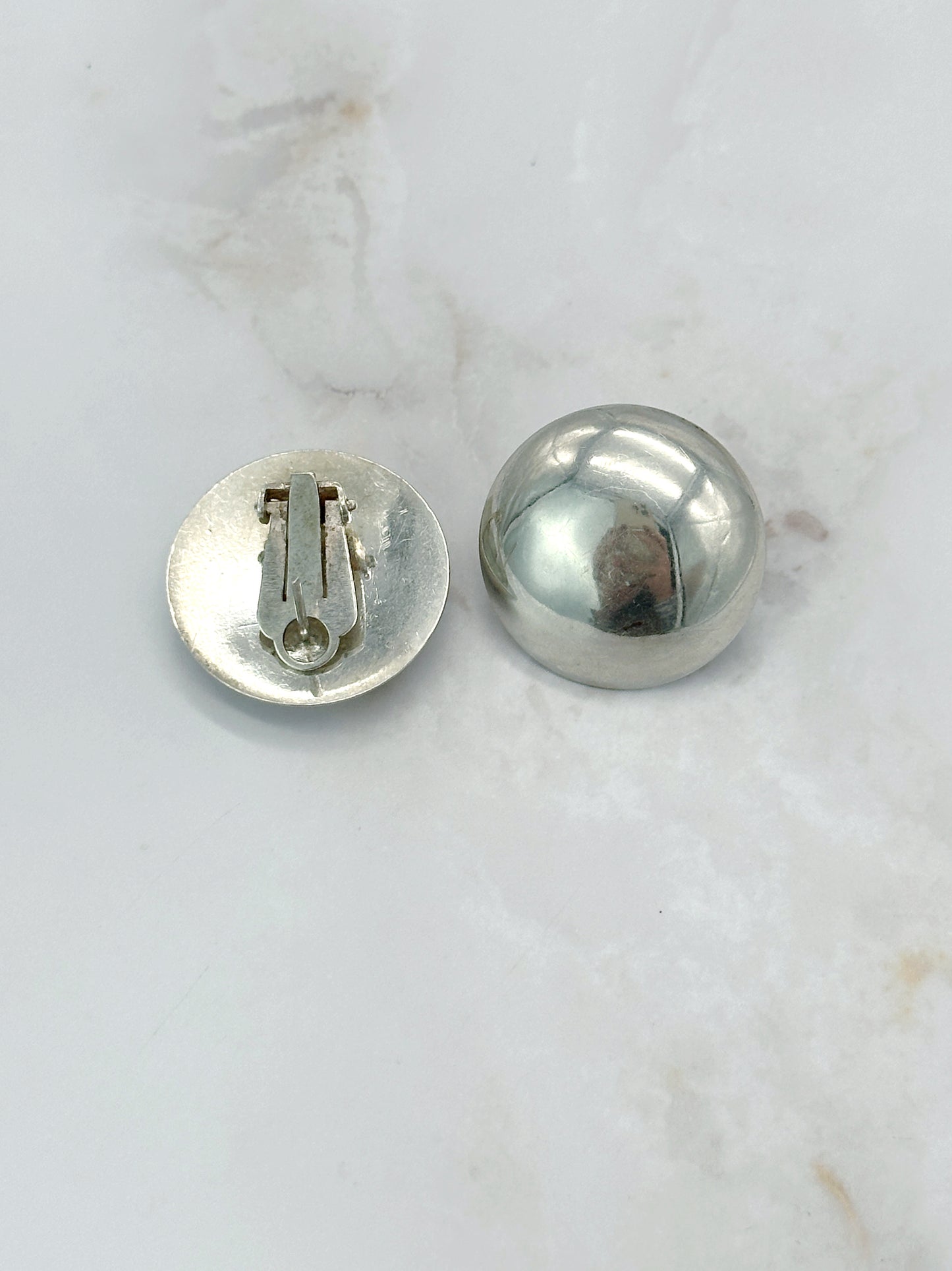 Vintage Steckerclips aus Silber