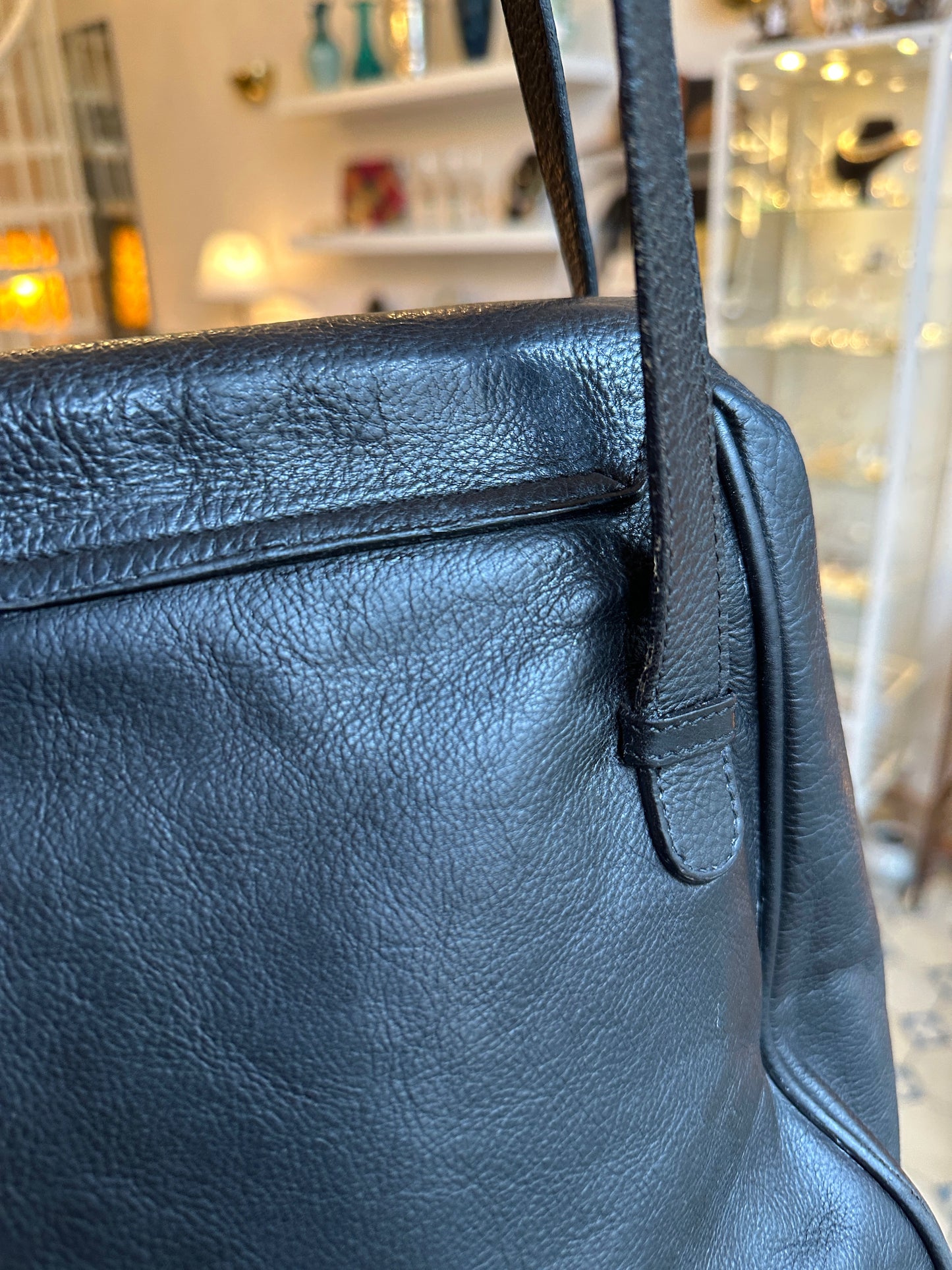 Vintage Handtasche von Etienne Aigner in Schwarz