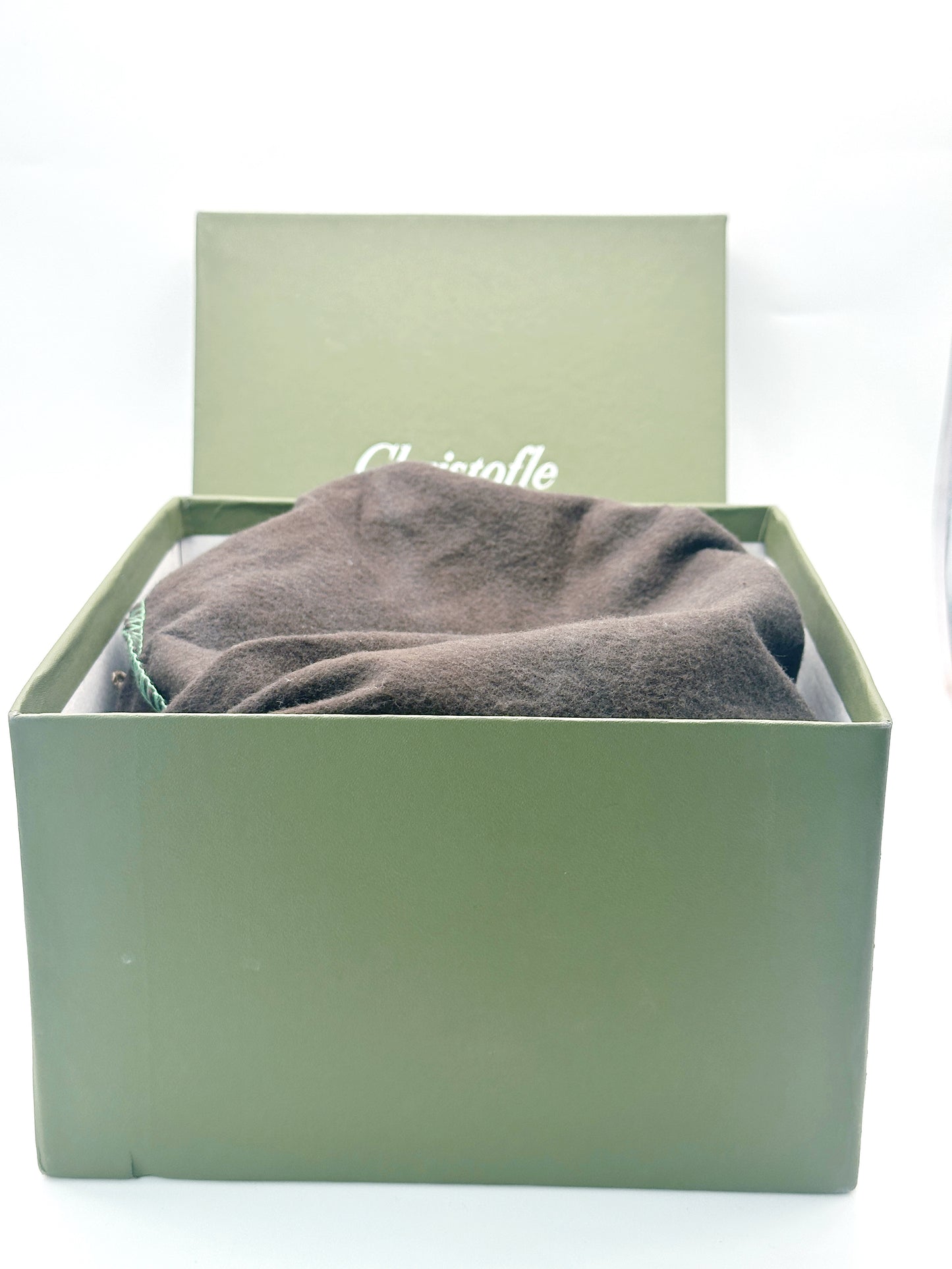 Edle Christofle Saucenschale – Versilbert, inkl. Original-Box und Anti-Anlauf Beutel