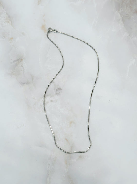 Zarte 835 Silberkette – Ideal für Anhänger