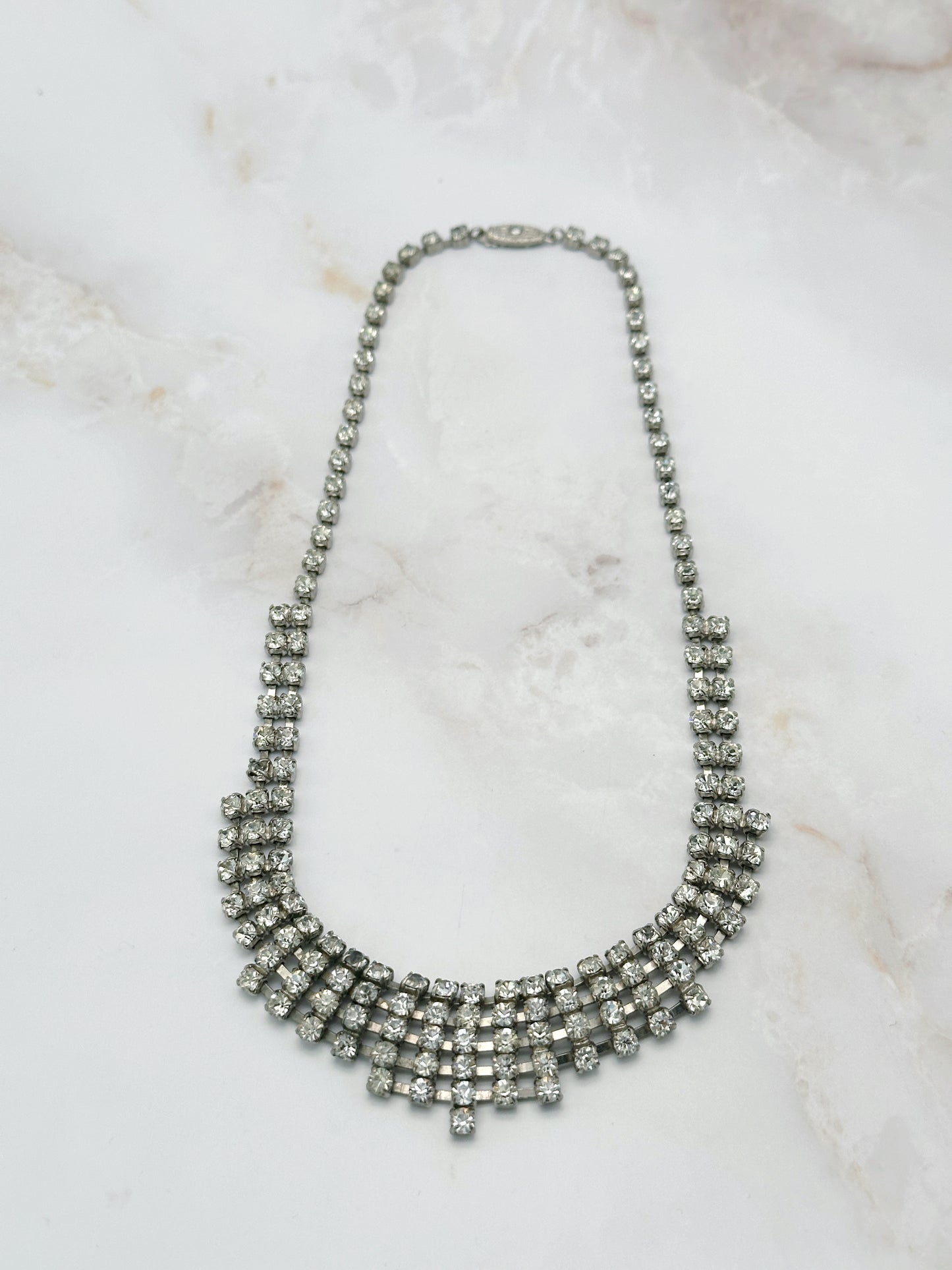 Vintage Strass Collier