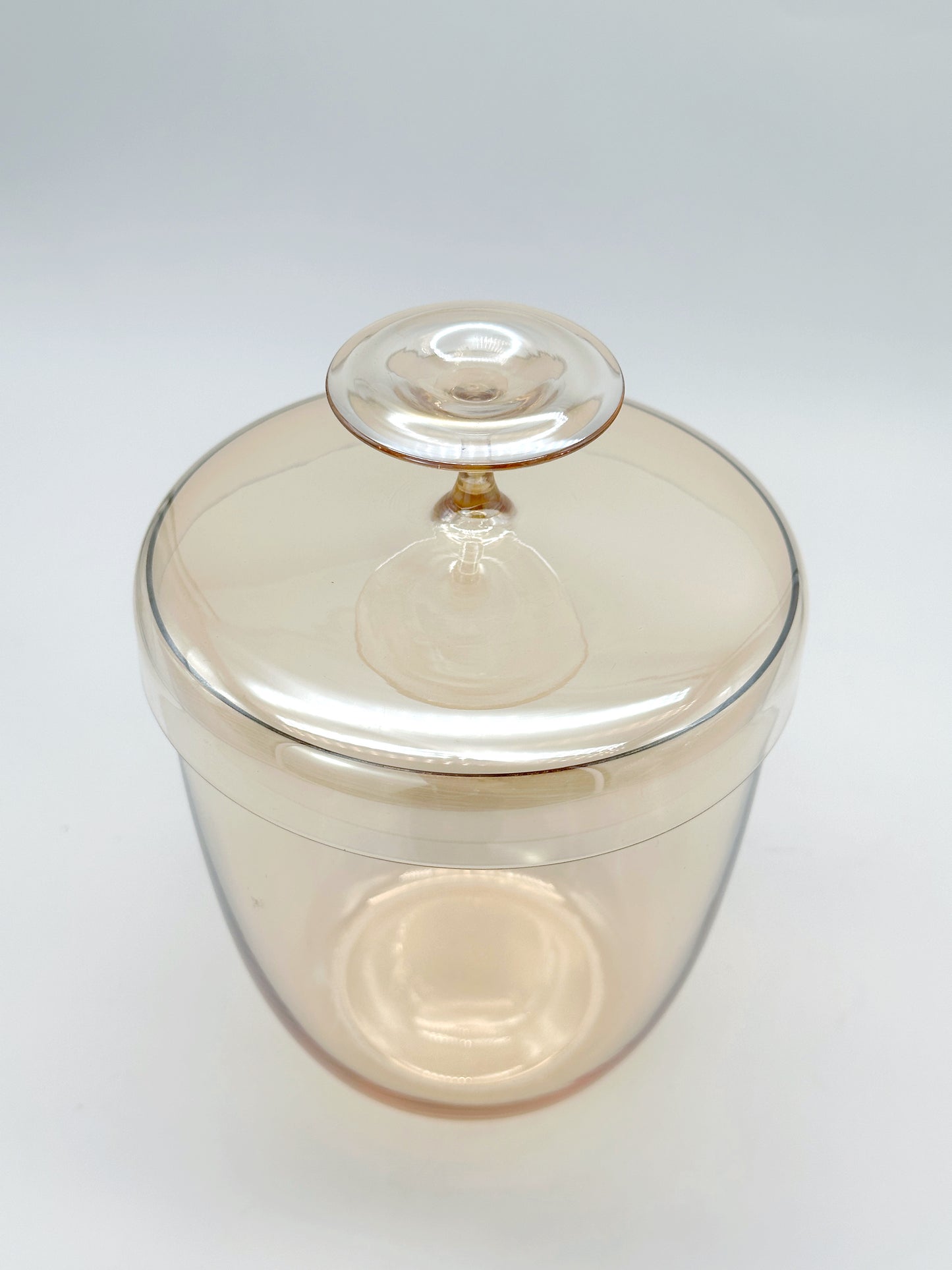 Deckeldose im Stil von Josef Hoffmann