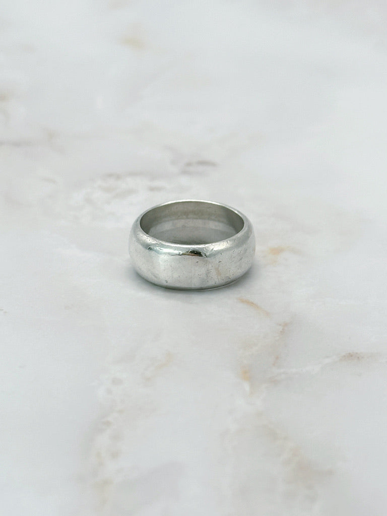 Breiter Silber Ring 925 Sterling Silber