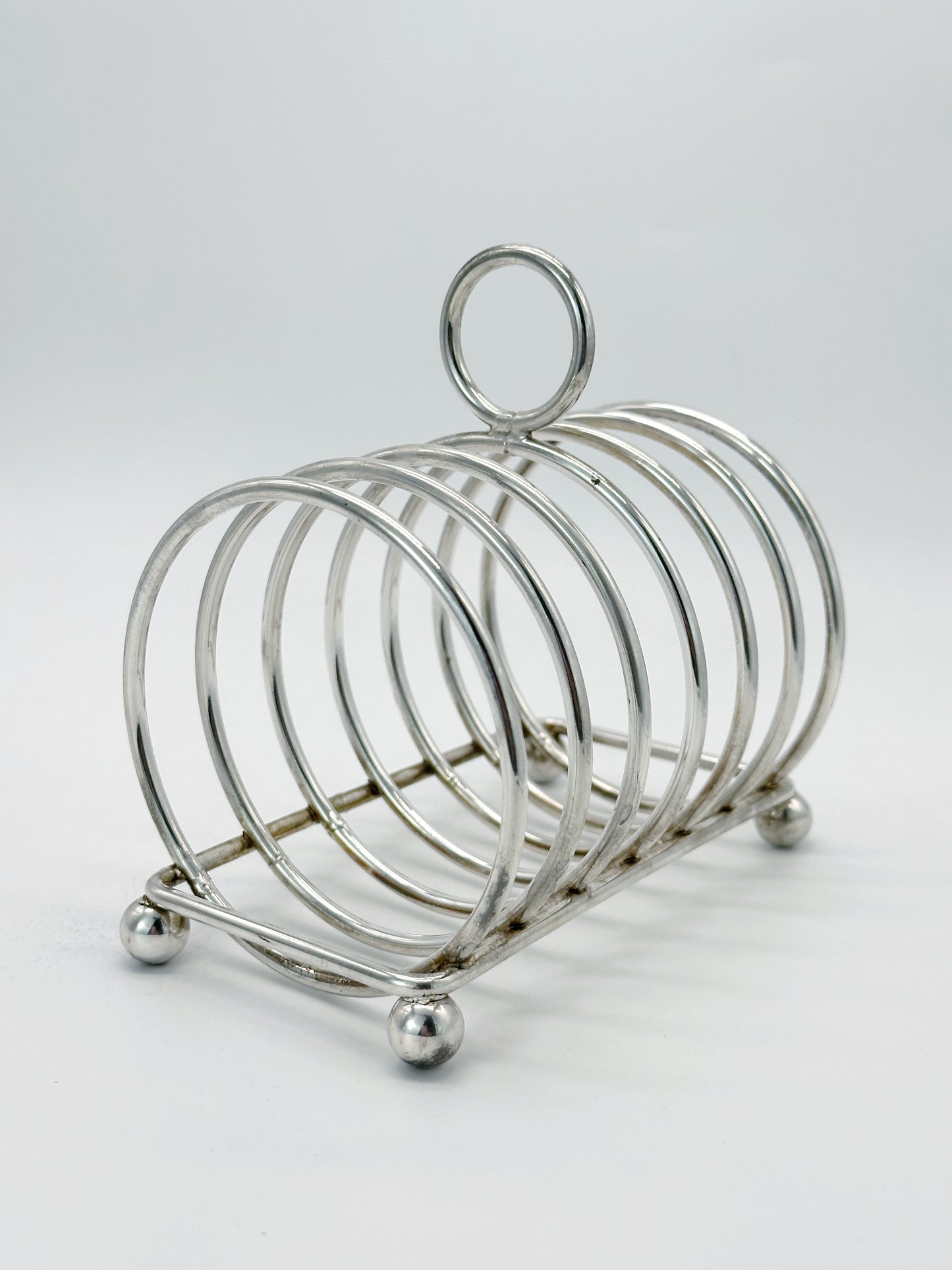 Vintage Toastständer Versilbert