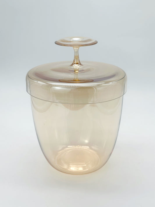 Deckeldose im Stil von Josef Hoffmann