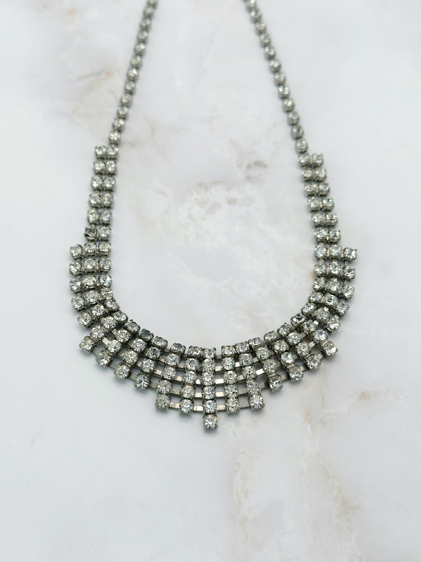 Vintage Strass Collier