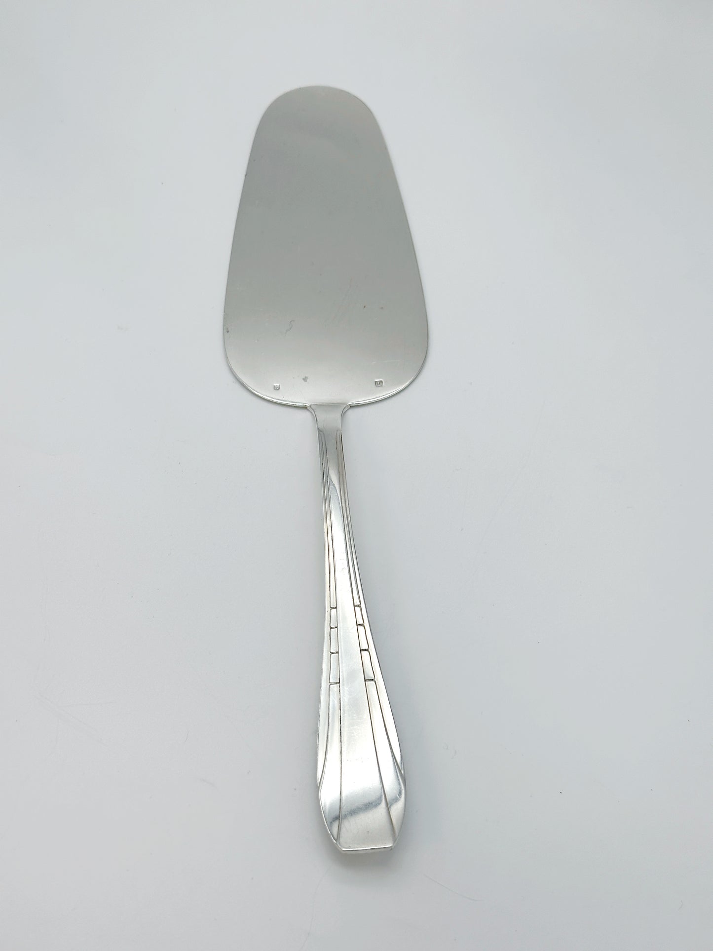 Eleganter Art Déco Tortenheber versilbert Frankreich
