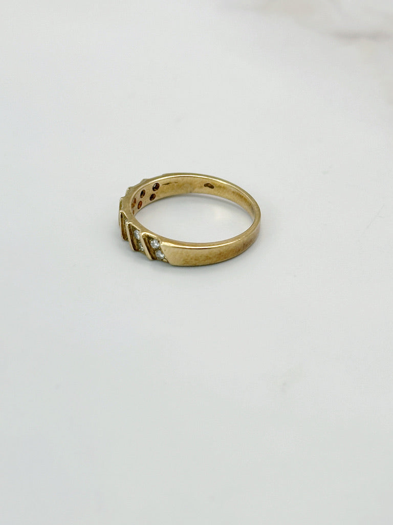 Vintage Ring mit Diamanten