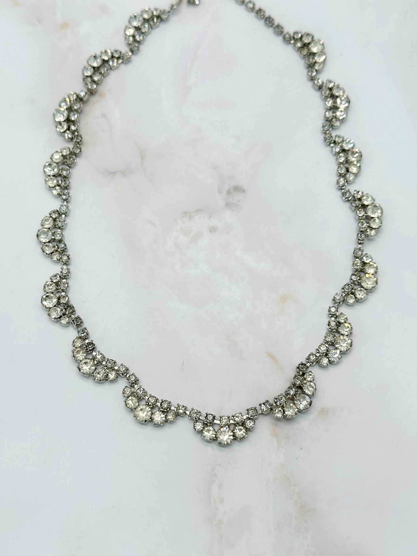 Vintage Strass-Collier