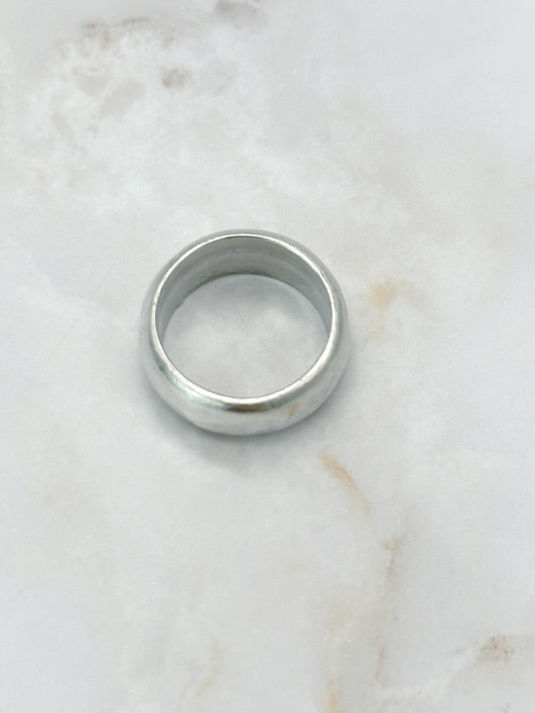 Breiter Silber Ring 925 Sterling Silber