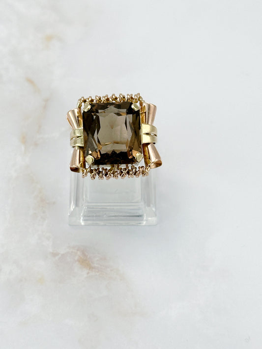 Midcentury Cocktail Ring