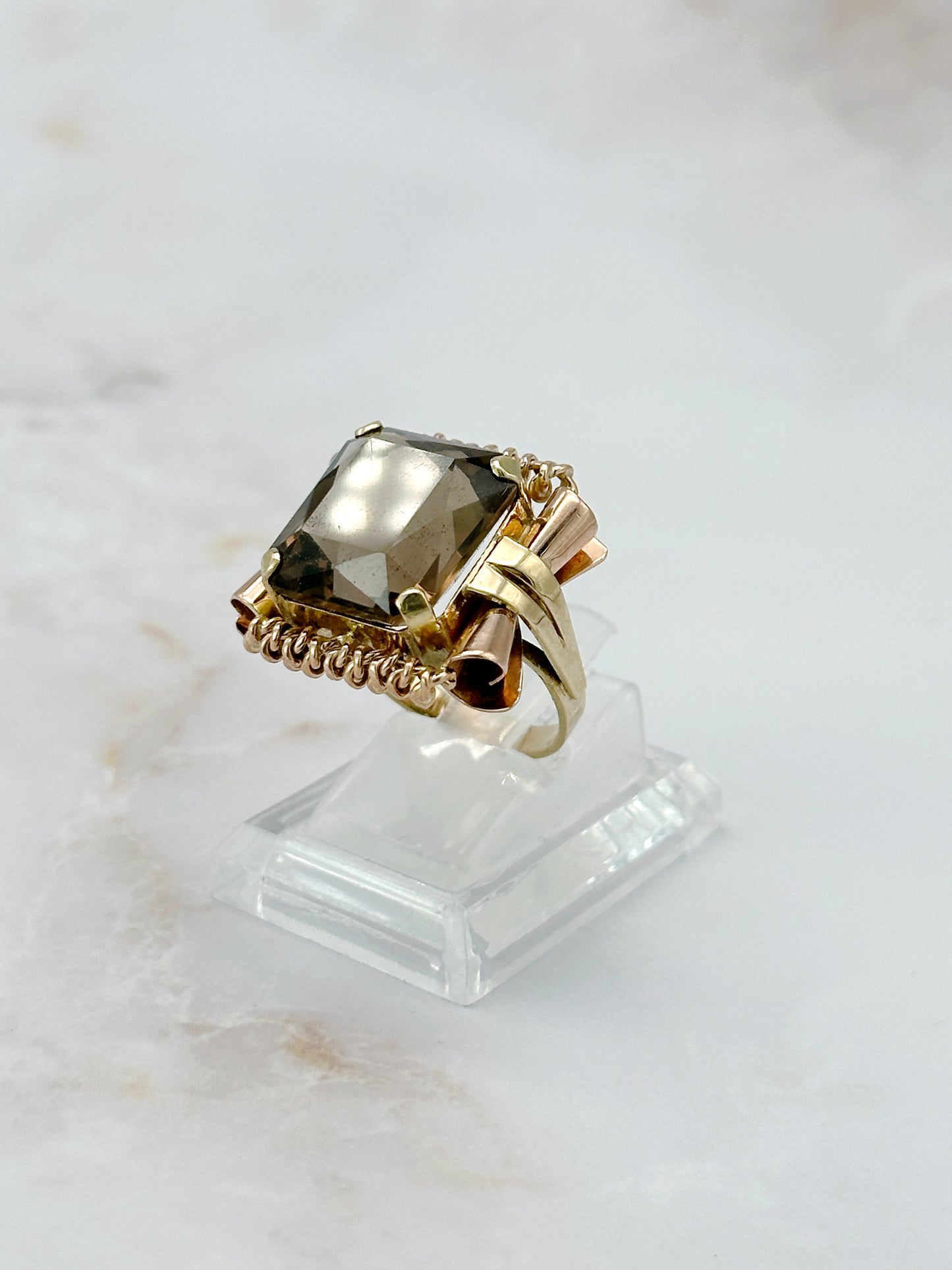 Midcentury Cocktail Ring