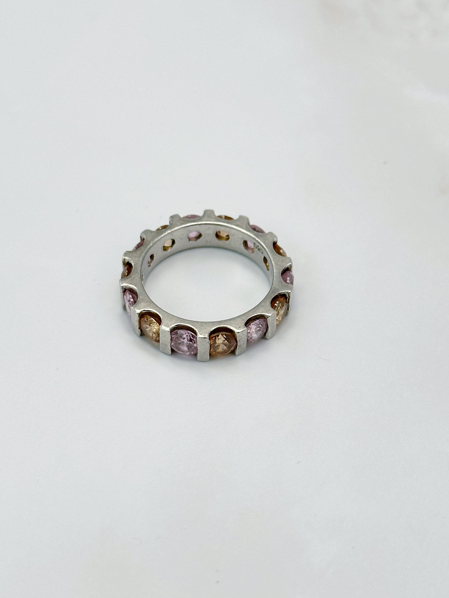 Vintage Alliance Ring Silber