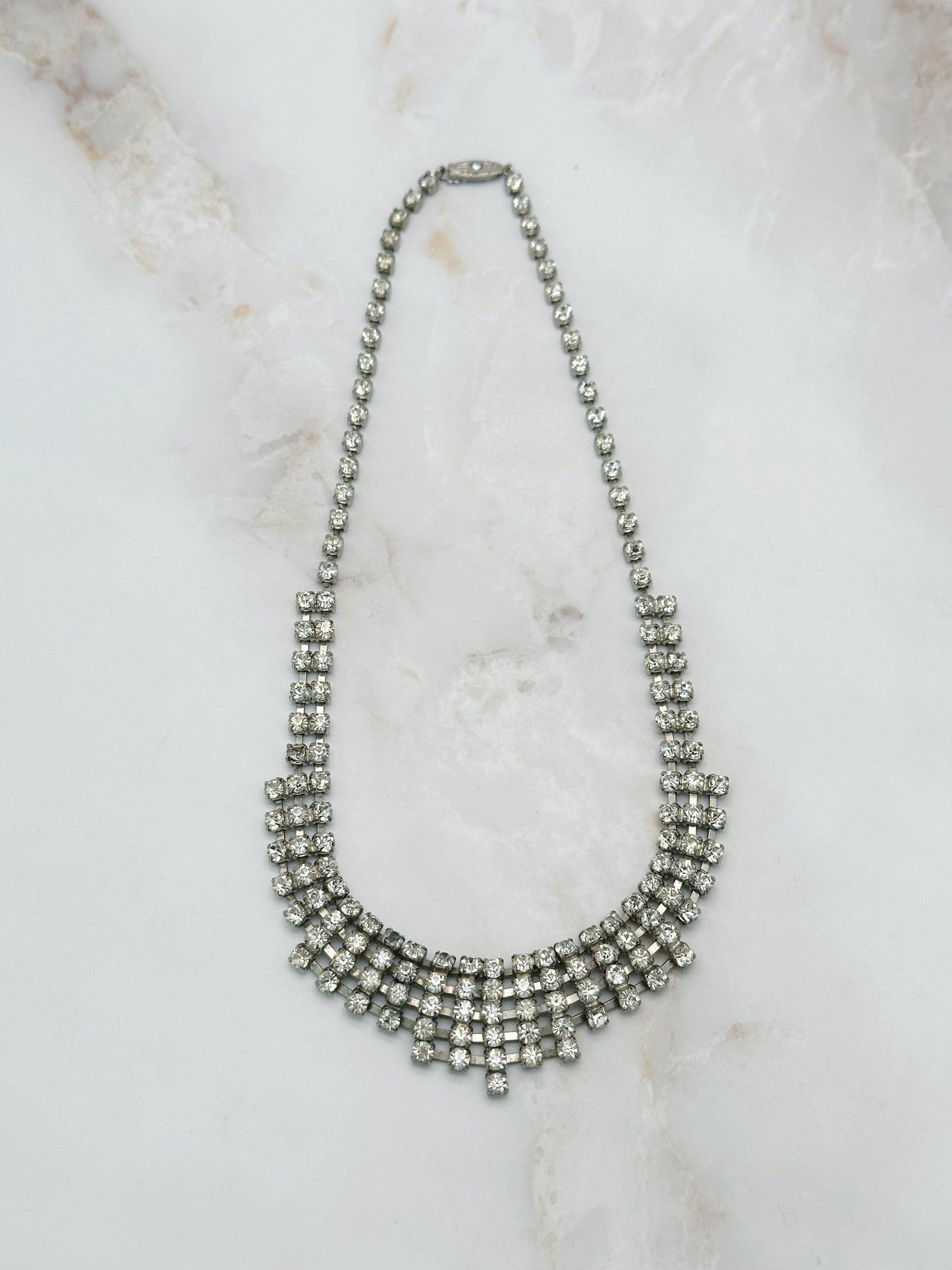 Vintage Strass Collier